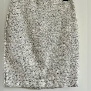 Ann Taylor Factory Heathered Gray Pencil Skirt